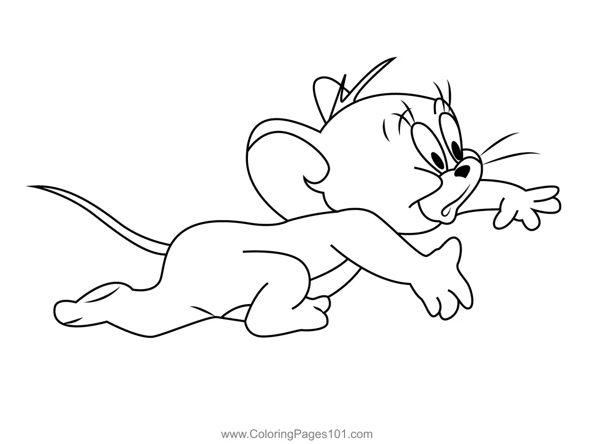 Tom and Jerry Coloring Pages 7