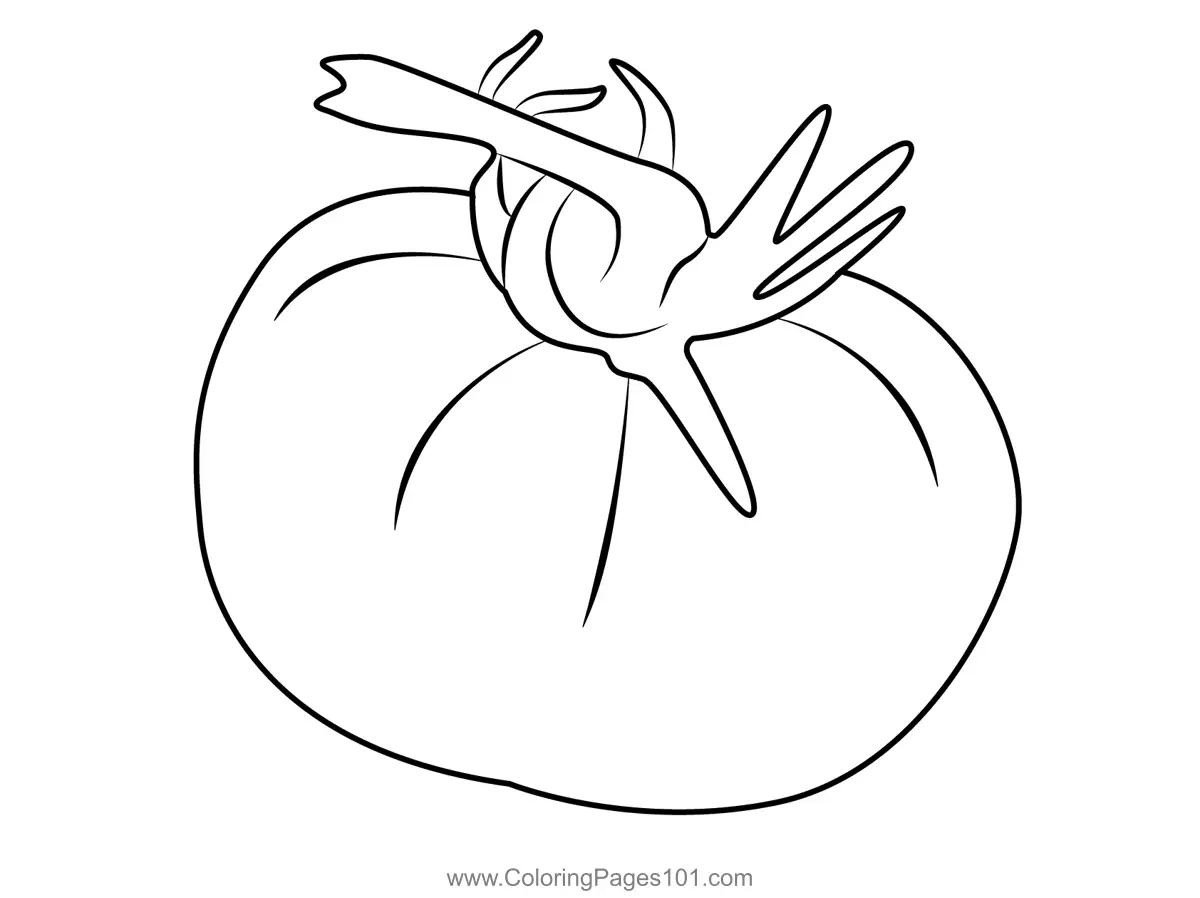 Tomatoes Coloring Pages 10
