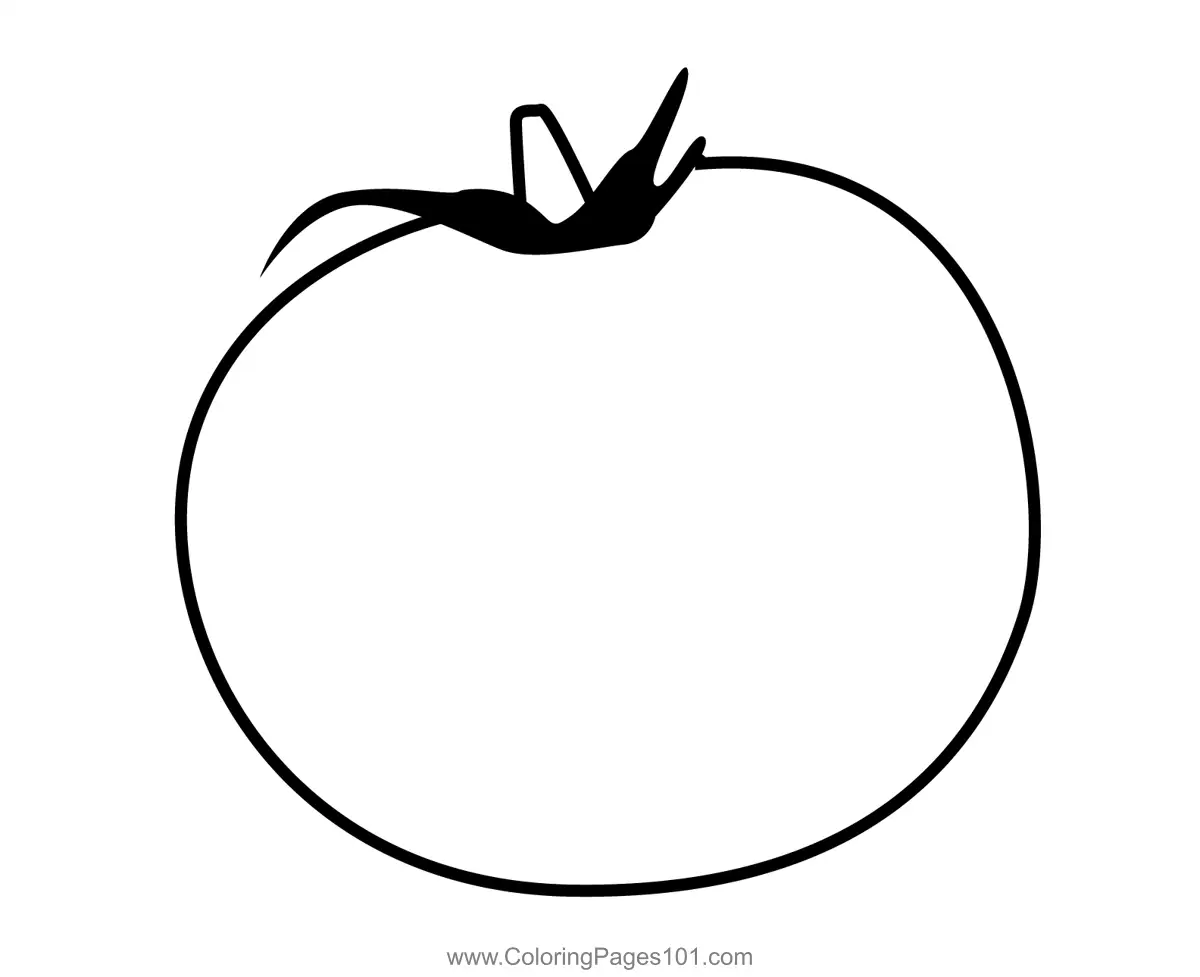Tomatoes Coloring Pages 9