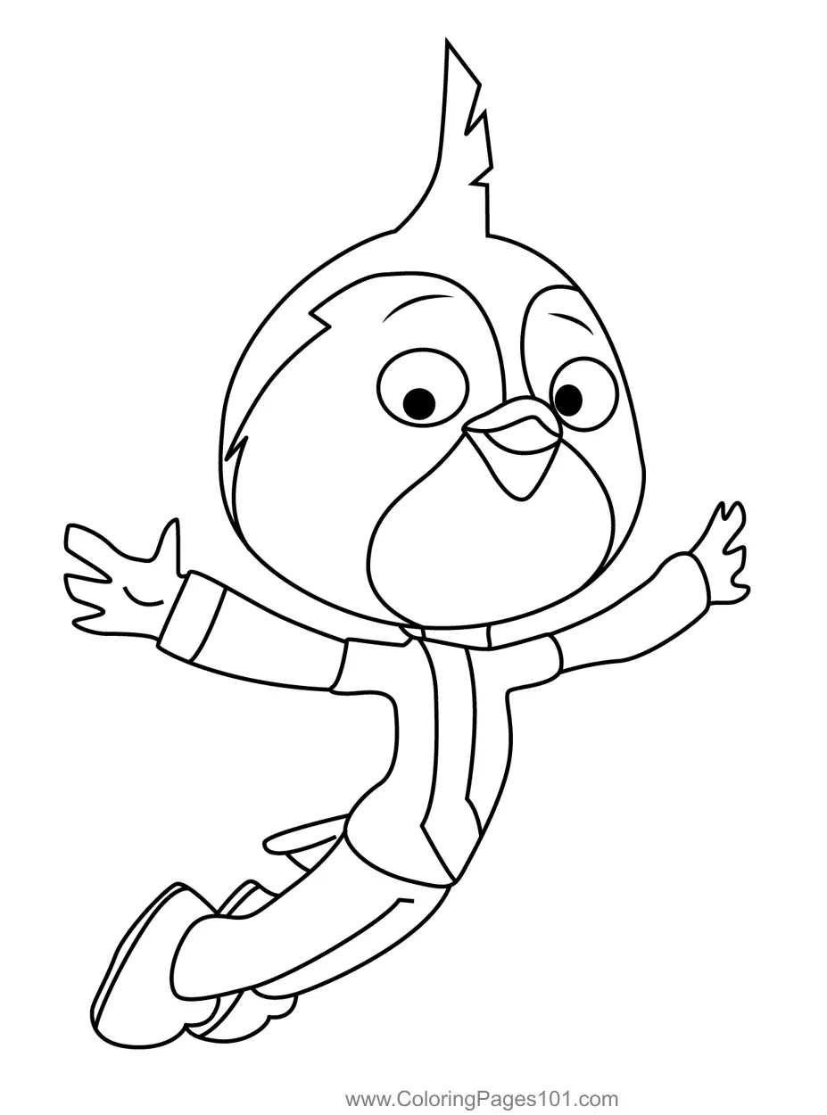 Top Wing Coloring Pages 2