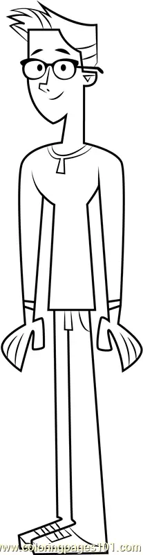 Total Drama Island Coloring Pages 7