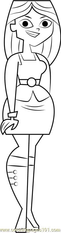 Total Drama Island Coloring Pages 8