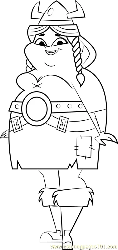 Total Drama Island Coloring Pages 9