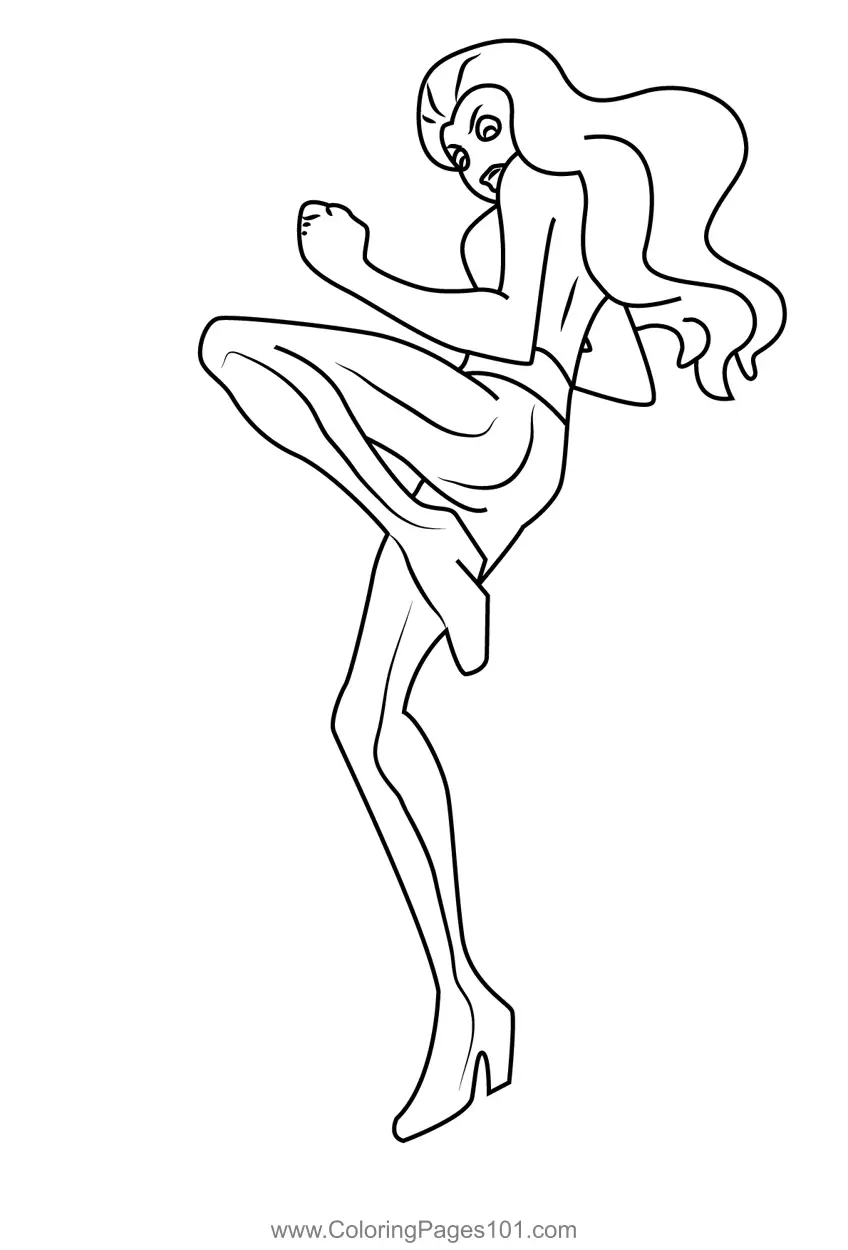 Totally Spies Coloring Pages 3