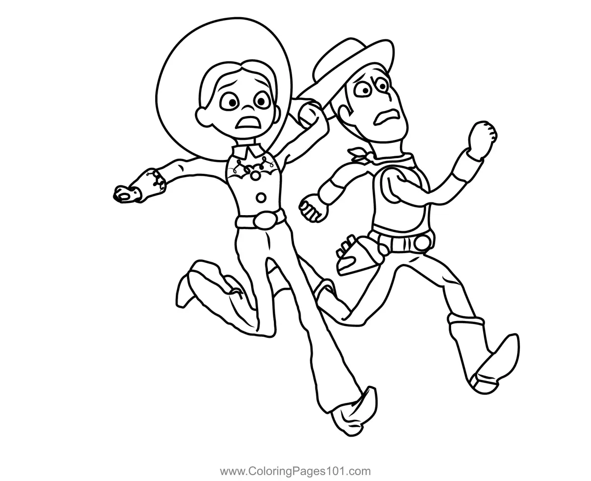 Toy Story Coloring Pages 2