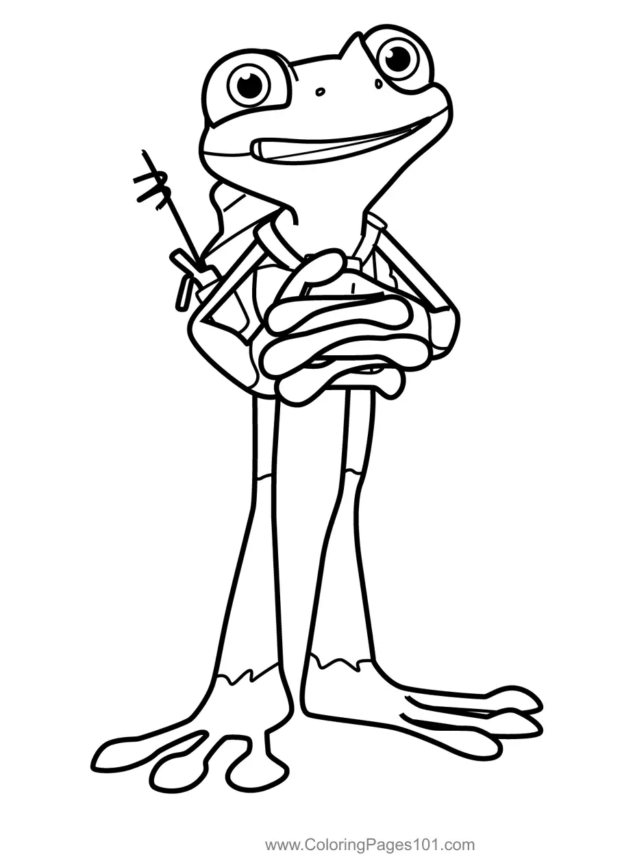 Tree Fu Tom Coloring Pages 1