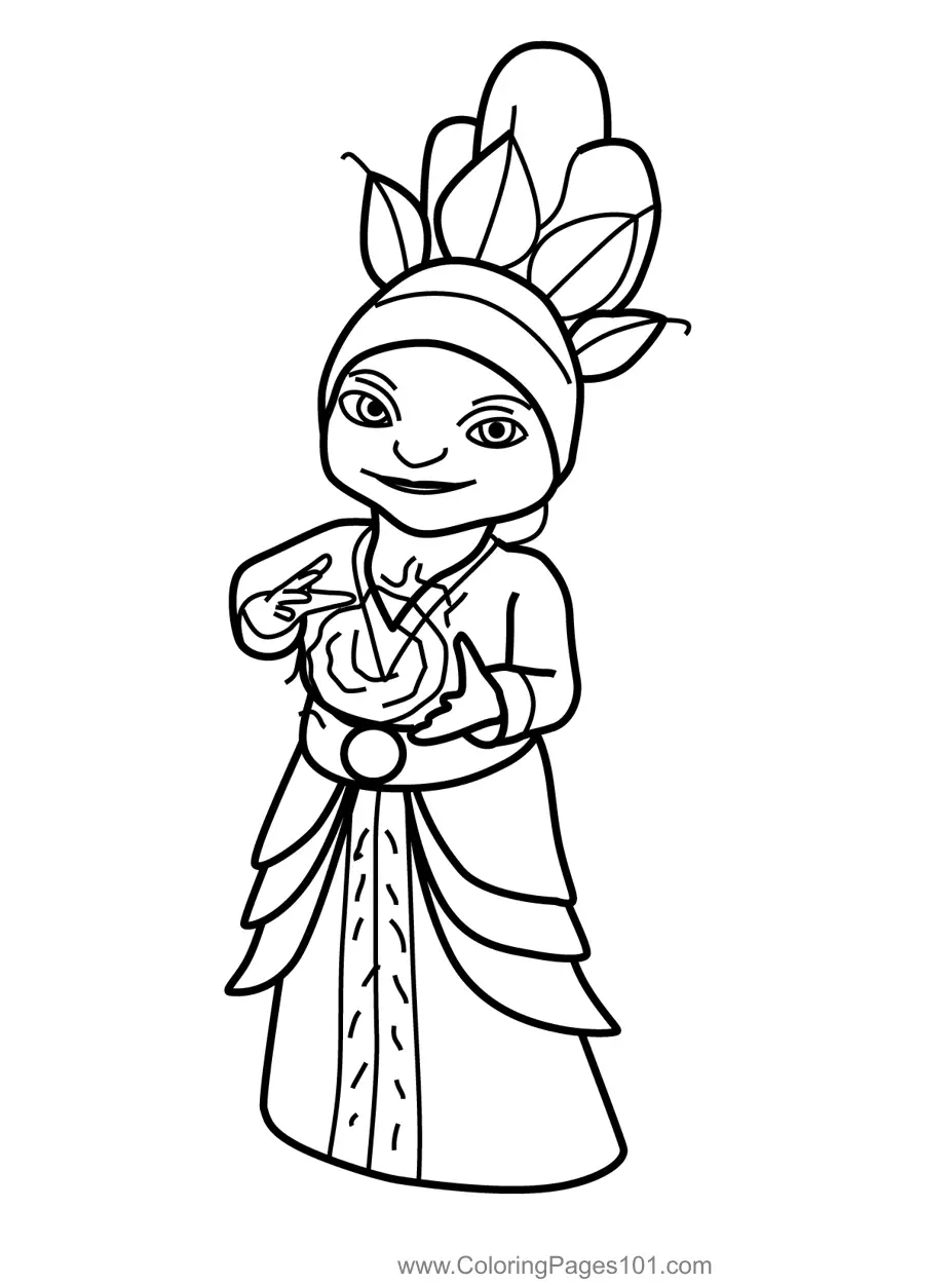 Tree Fu Tom Coloring Pages 2