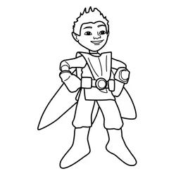 Tree Fu Tom Coloring Pages 5
