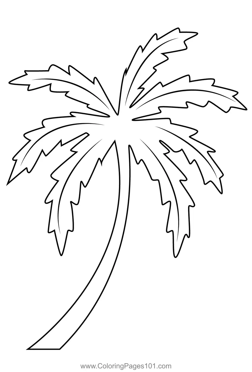 Woodland Tree Coloring Pages