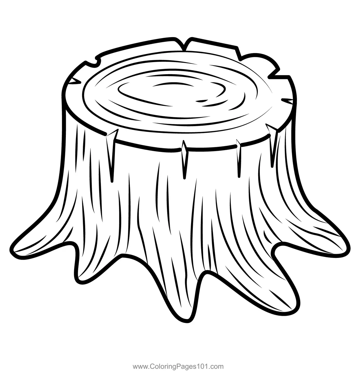 Trees Coloring Pages 4