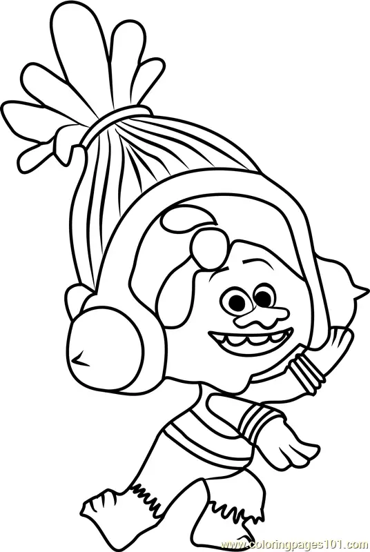 Trolls Coloring Pages