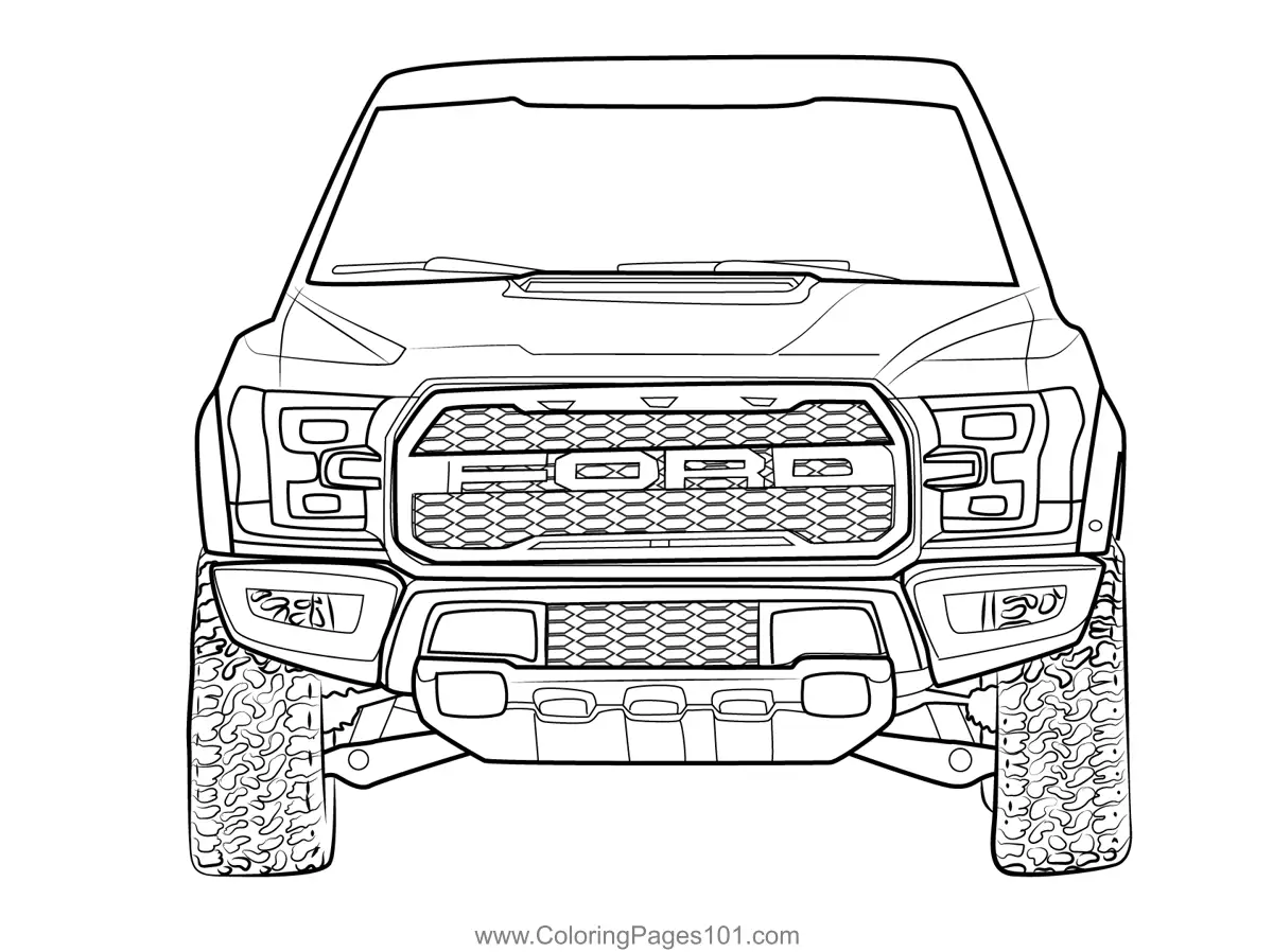 Trucks Coloring Pages 7