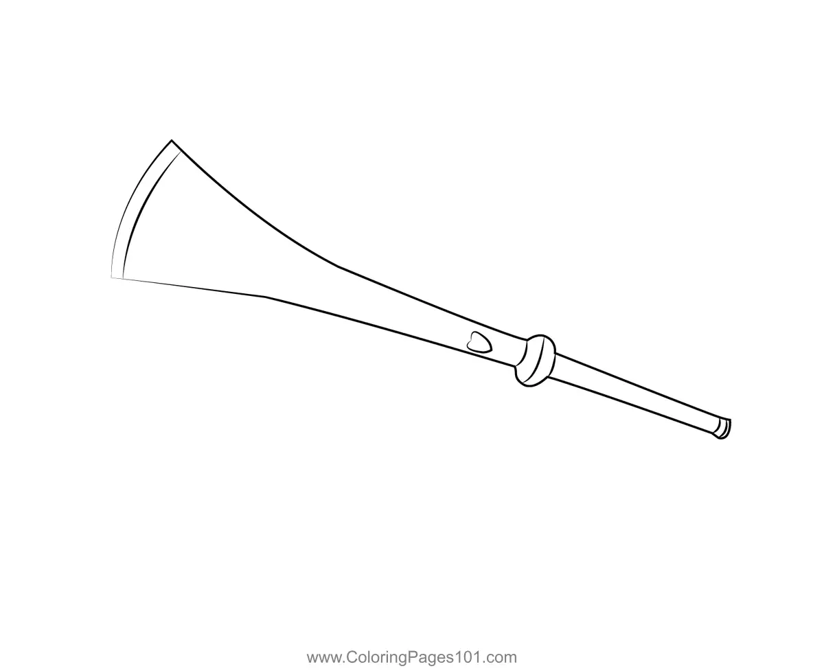 Trumpet Coloring Pages 6