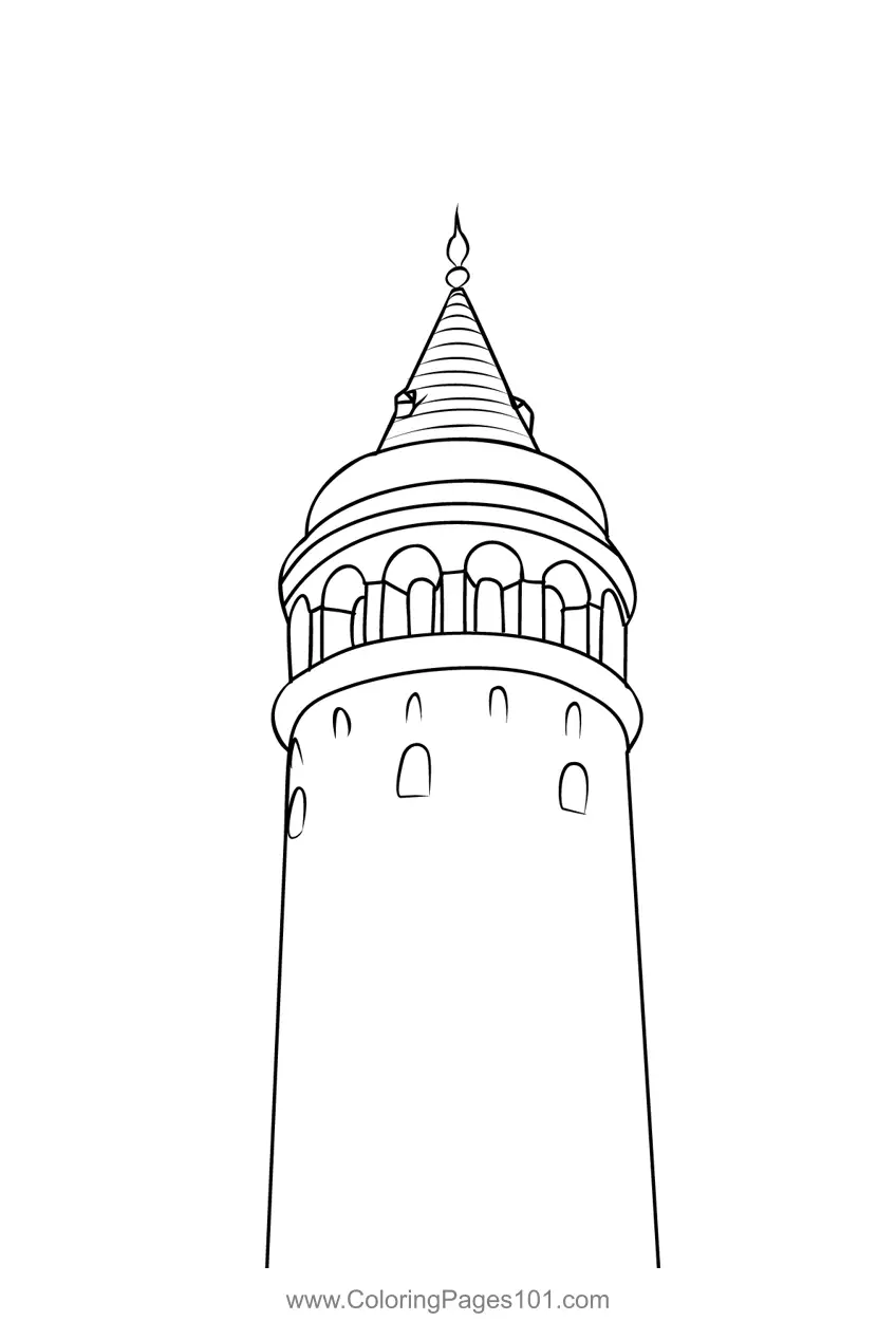 Turkey Coloring Pages 8