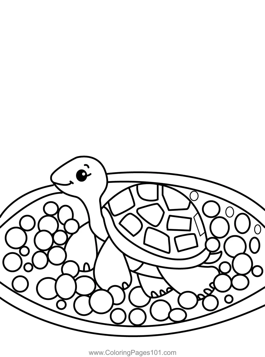 Turtles Coloring Pages 7