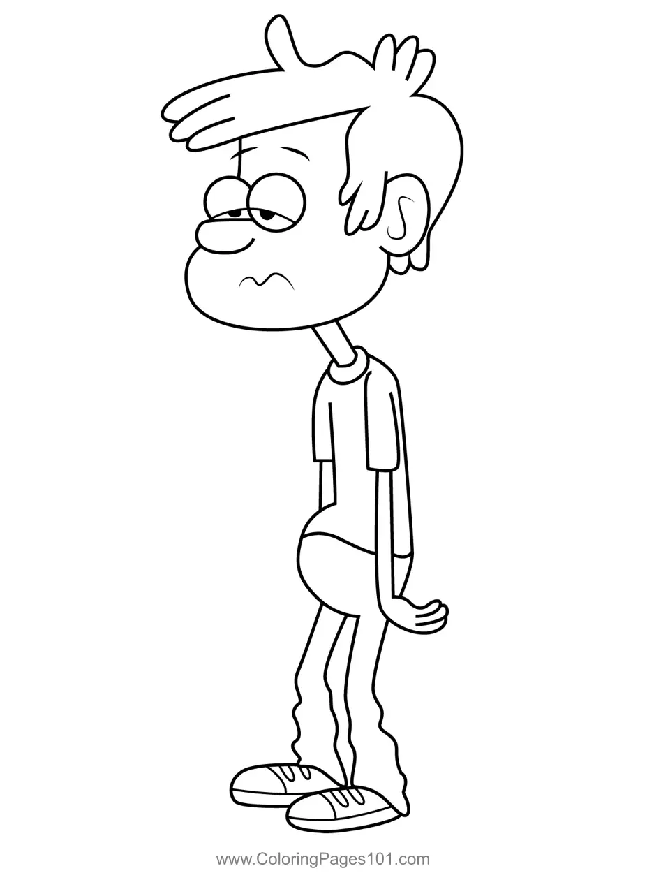Uncle Grandpa Coloring Pages 1