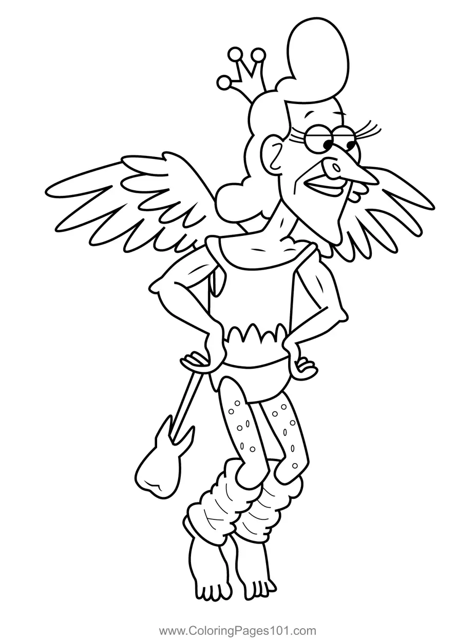 Uncle Grandpa Coloring Pages 11