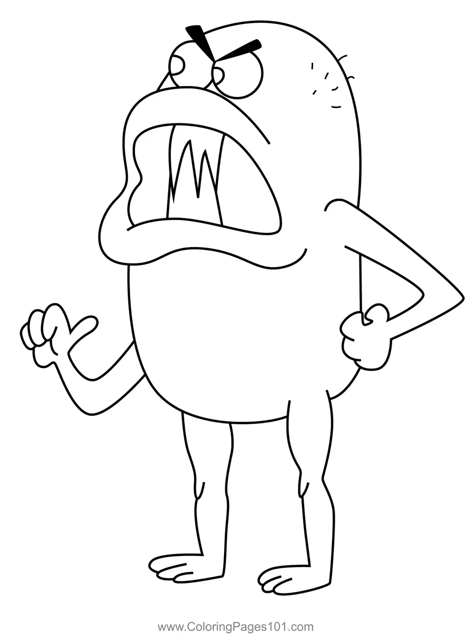 Uncle Grandpa Coloring Pages 7