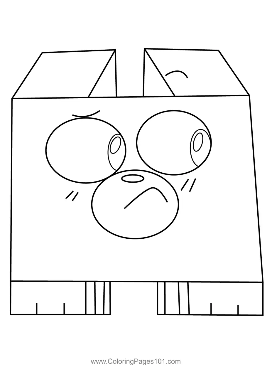 Unikitty Coloring Pages 9
