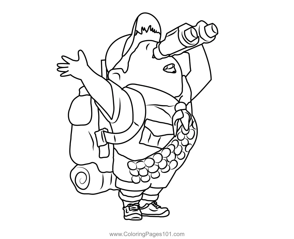 Up Coloring Pages 1