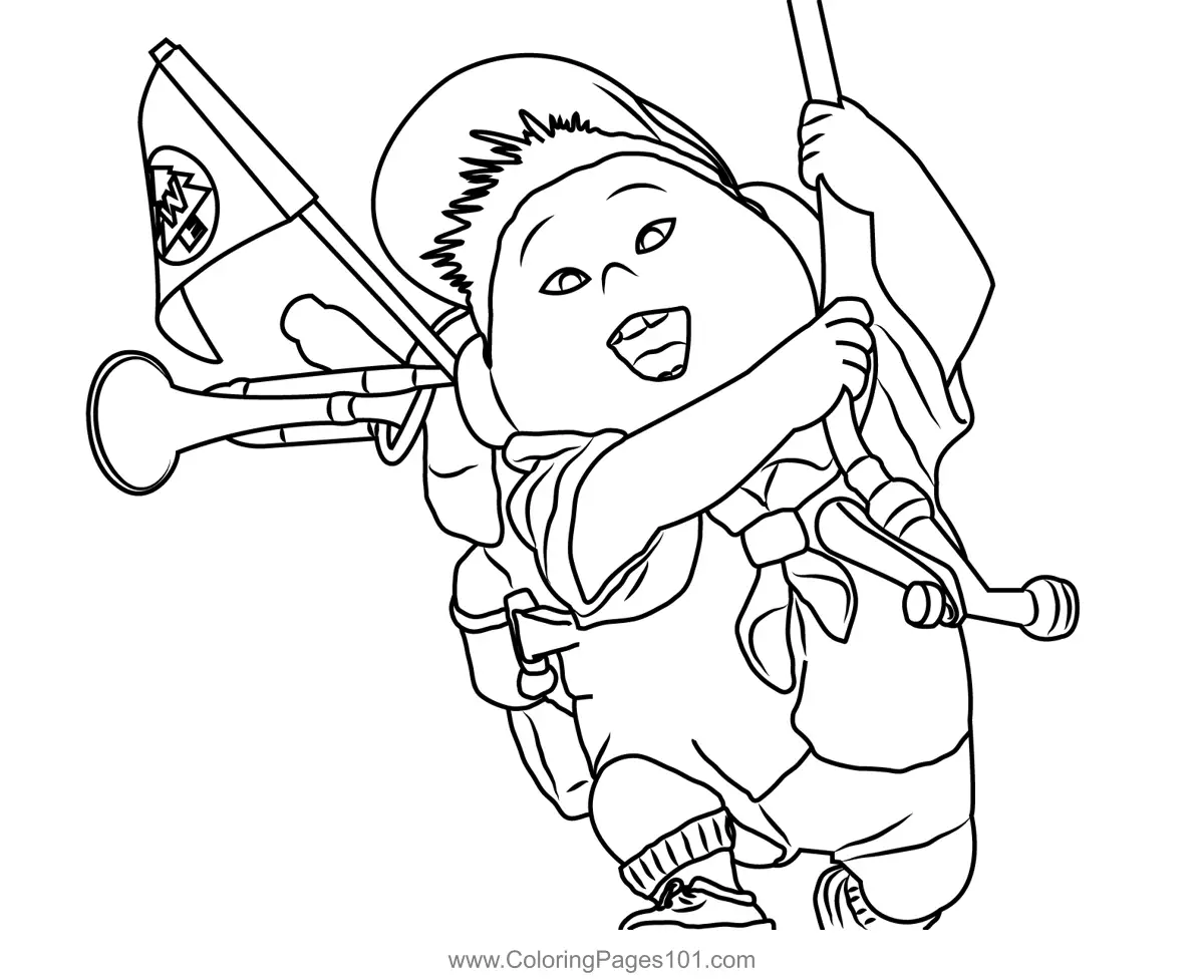 Up Coloring Pages 8