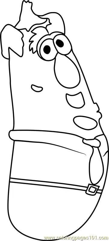 VeggieTales Coloring Pages 10