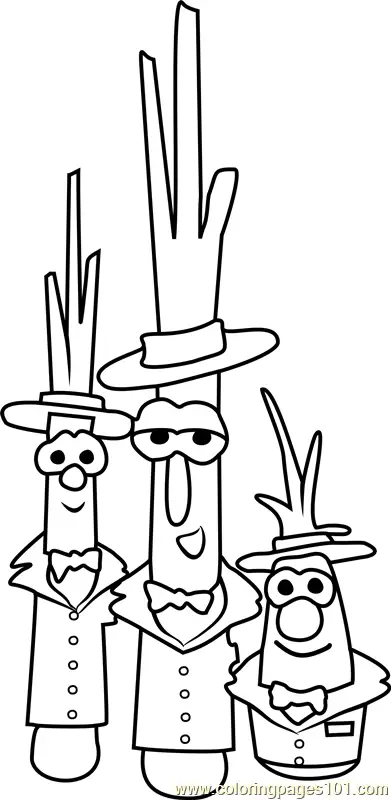 VeggieTales Coloring Pages 2
