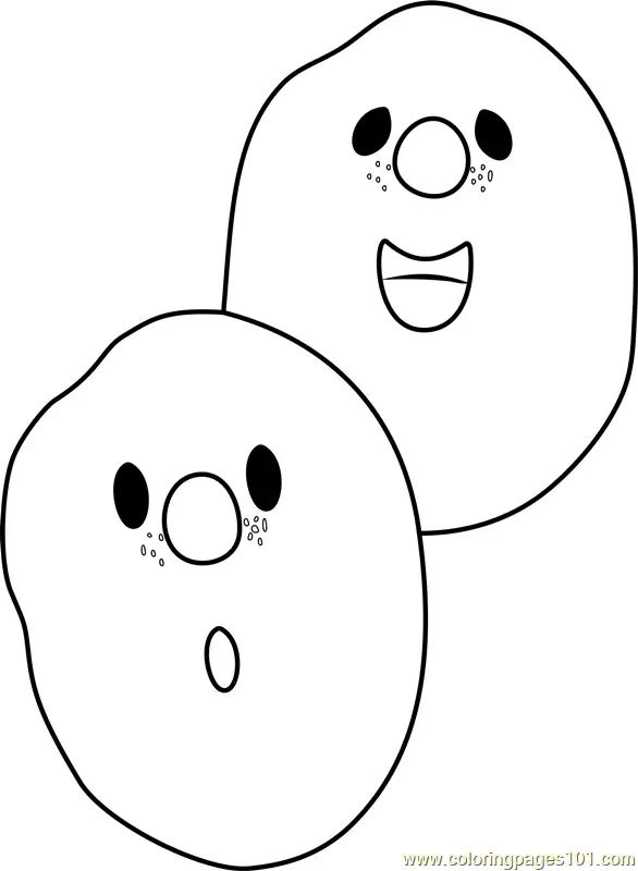 VeggieTales Coloring Pages 4