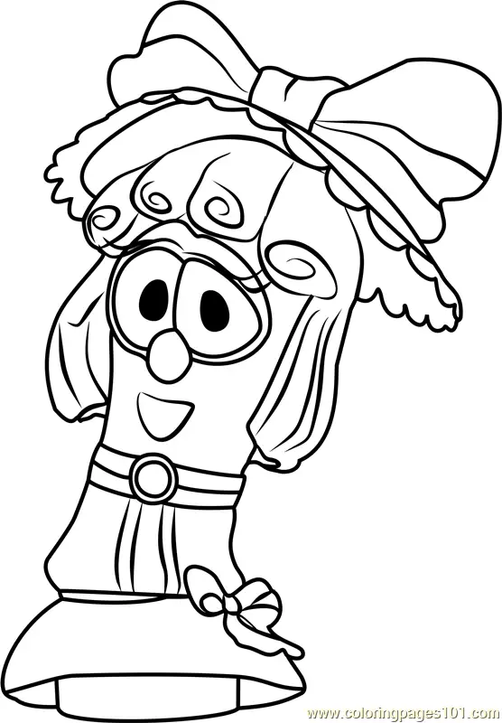 VeggieTales Coloring Pages 6