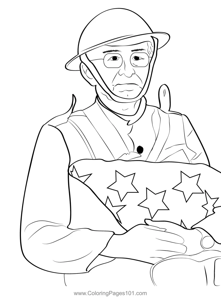 Veterans Day Coloring Pages 10