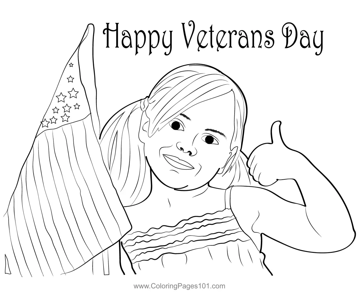 Veterans Day Coloring Pages 5