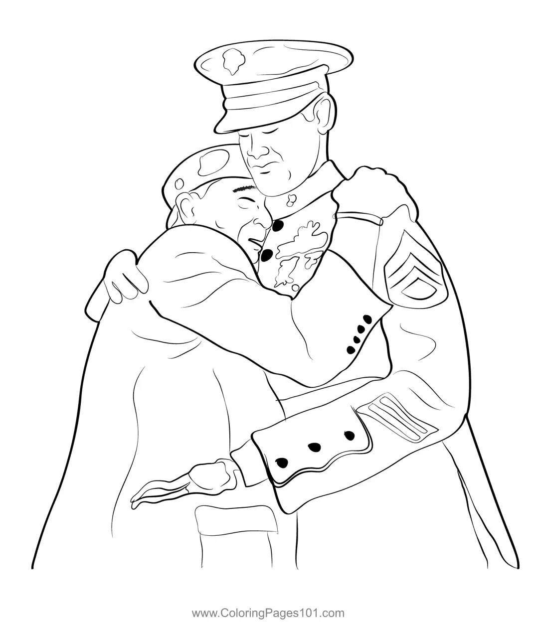 Veterans Day Coloring Pages 8
