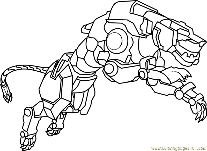 Voltron Legendary Defender Coloring Pages 2