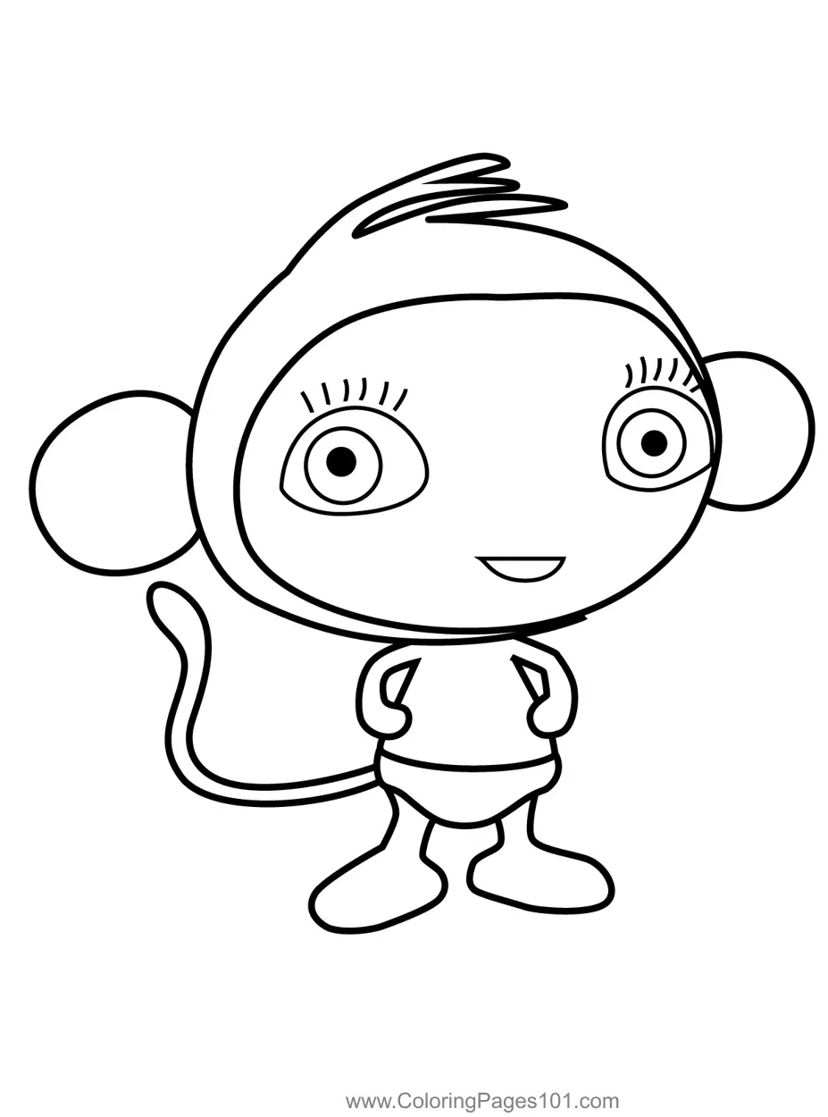 Waybuloo Coloring Pages 1