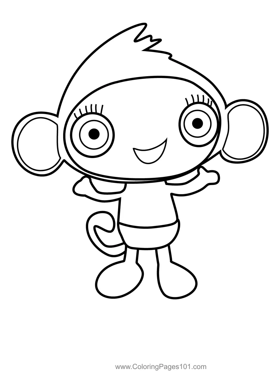 Waybuloo Coloring Pages 4