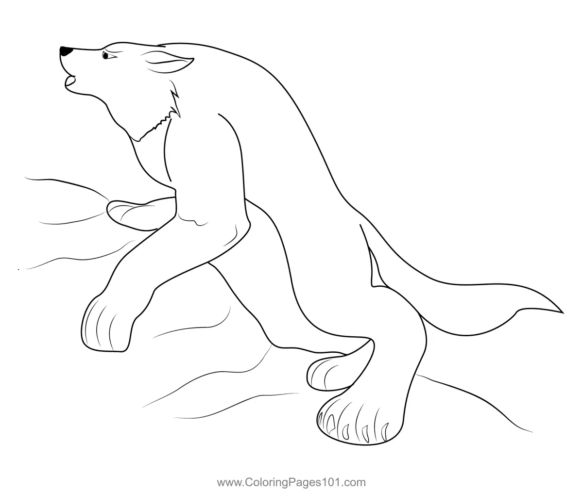 Werewolves Coloring Pages 6