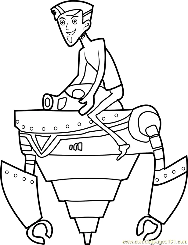 Wild Kratts Coloring Pages 1
