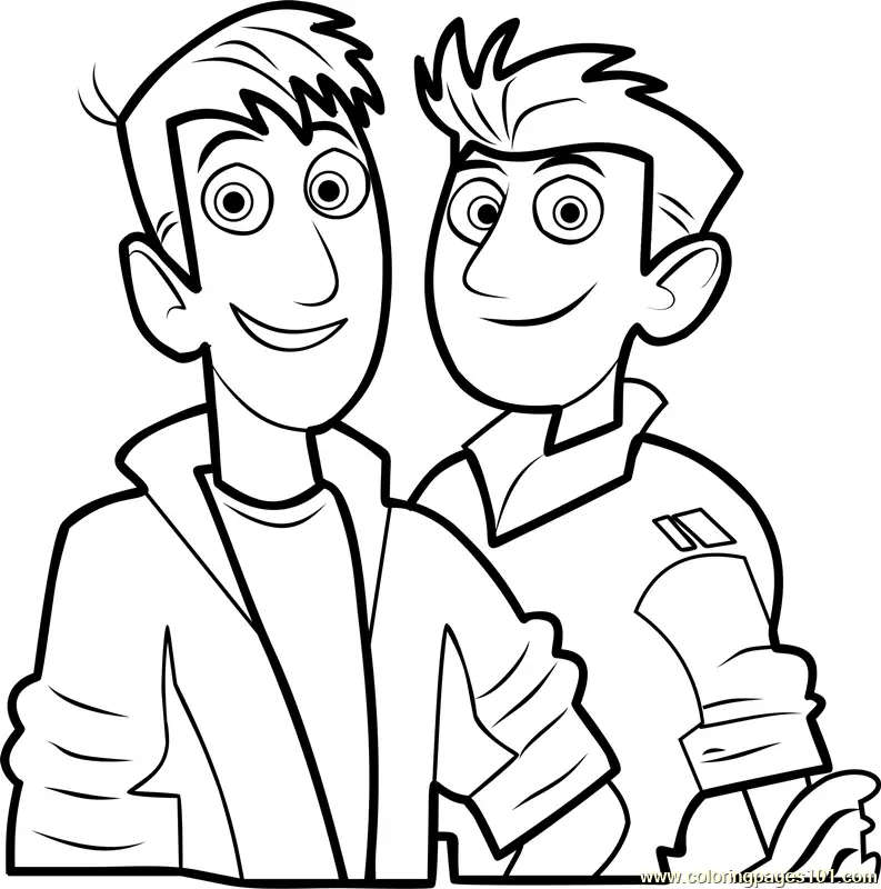 Wild Kratts Coloring Pages 4