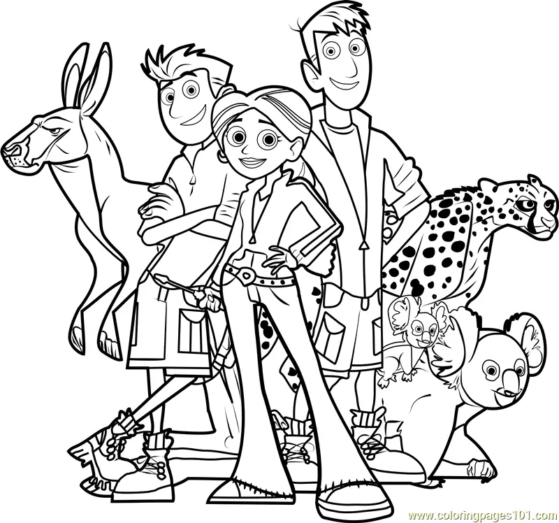 Wild Kratts Coloring Pages 5