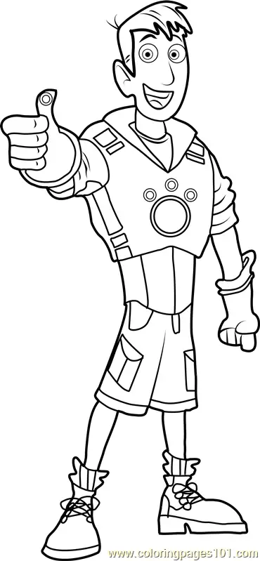 Wild Kratts Coloring Pages 7