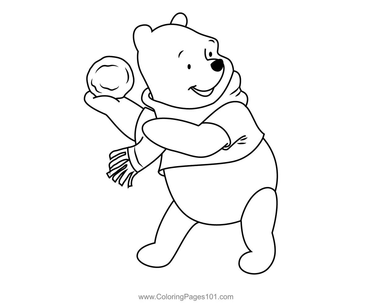 Winnie The Pooh Coloring Pages 11