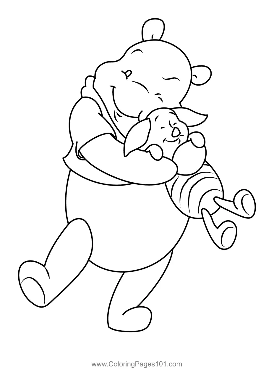 Winnie The Pooh Coloring Pages 2