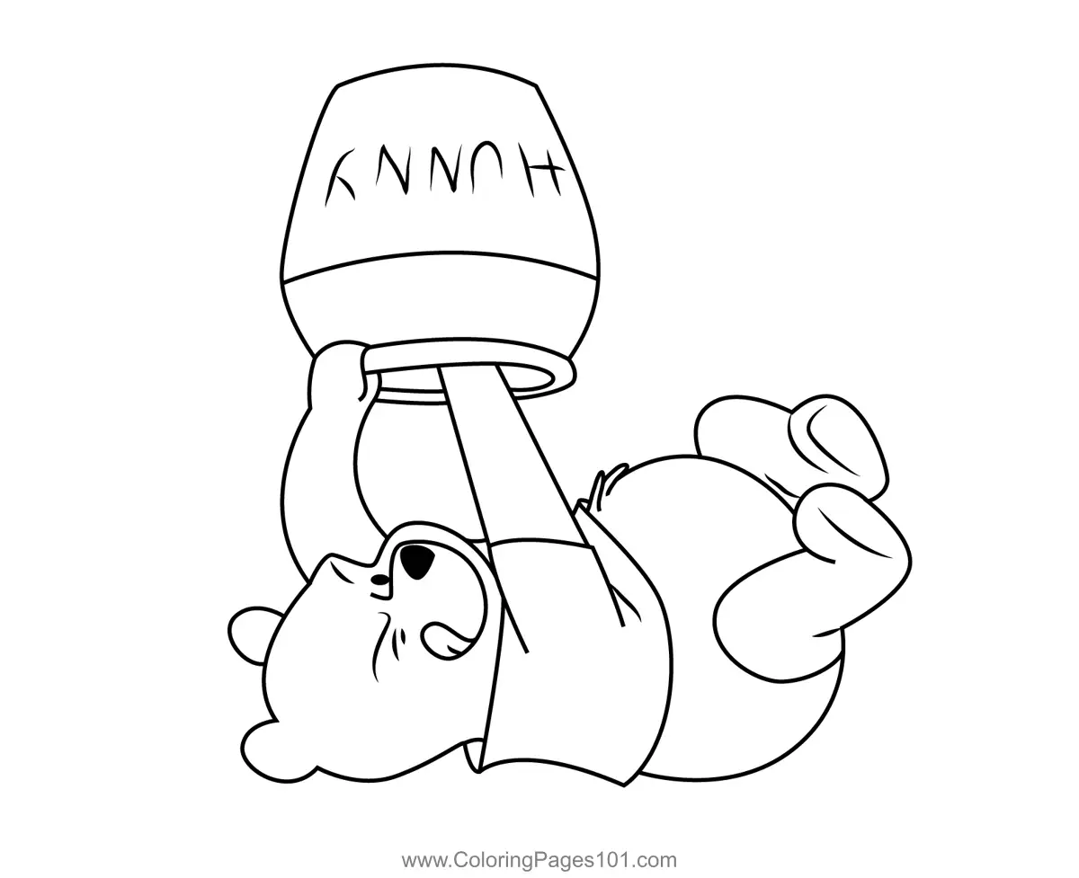 Winnie The Pooh Coloring Pages 8