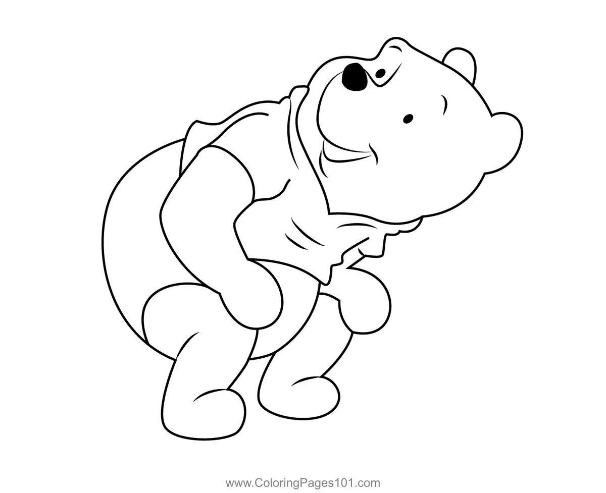Winnie The Pooh Coloring Pages 9