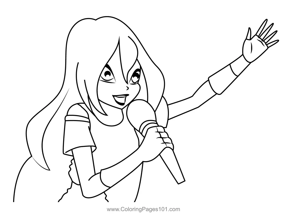 Winx Club Coloring Pages 6