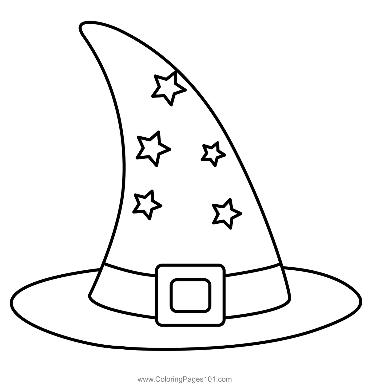 Witches Coloring Pages 2