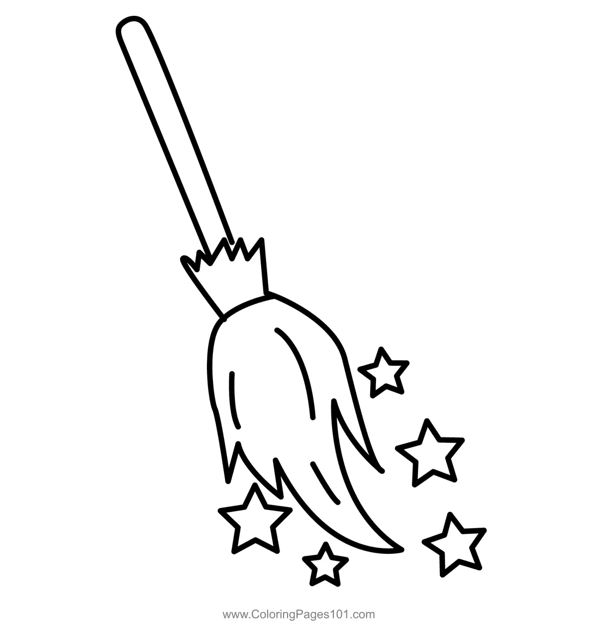 Witches Coloring Pages 3