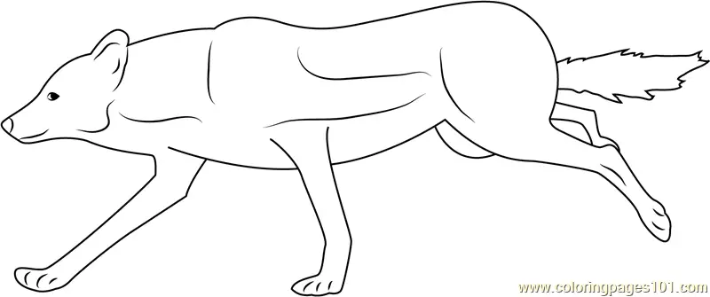 Wolf Coloring Pages 11