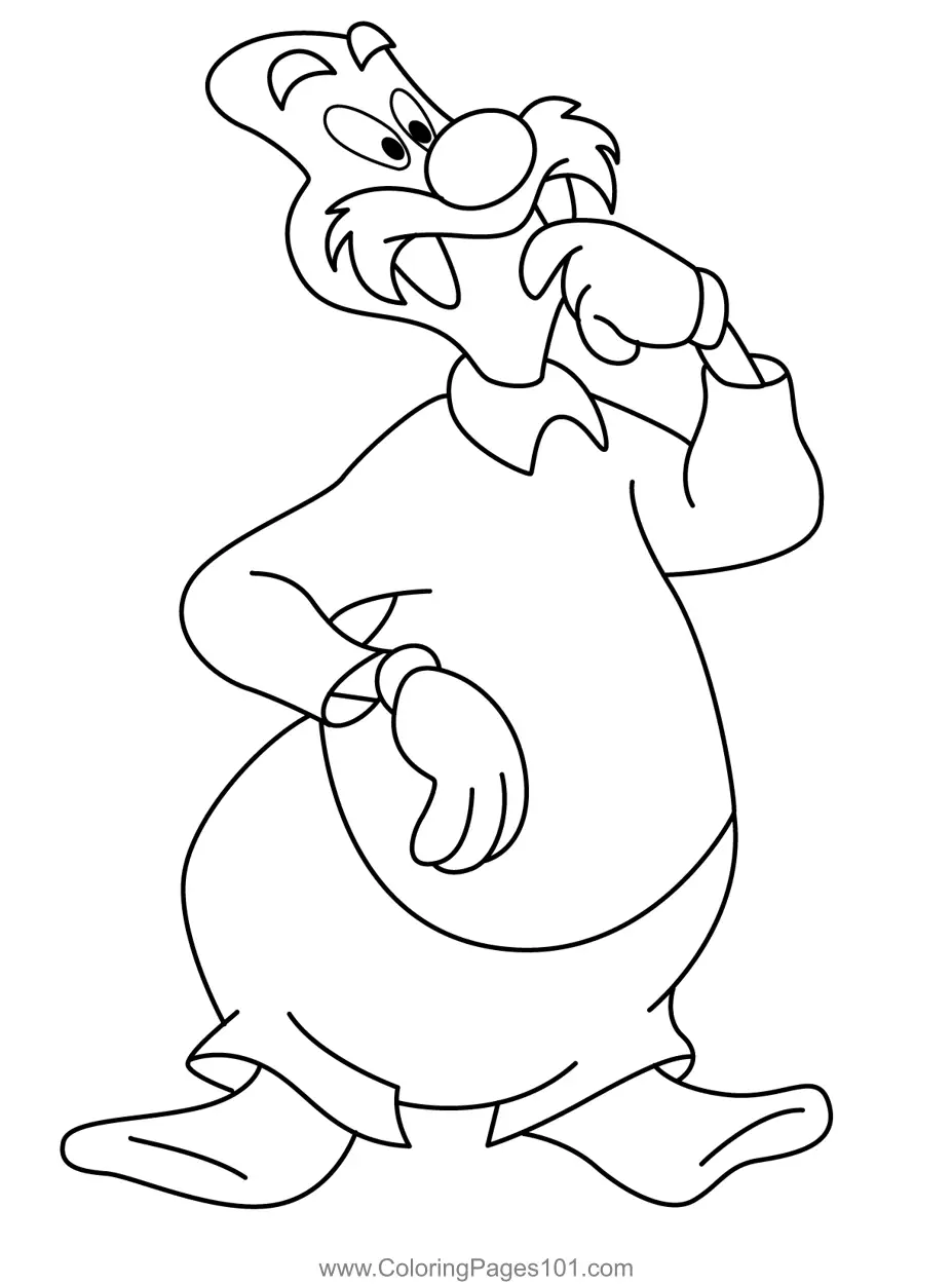 Woody Woodpecker Coloring Pages 3