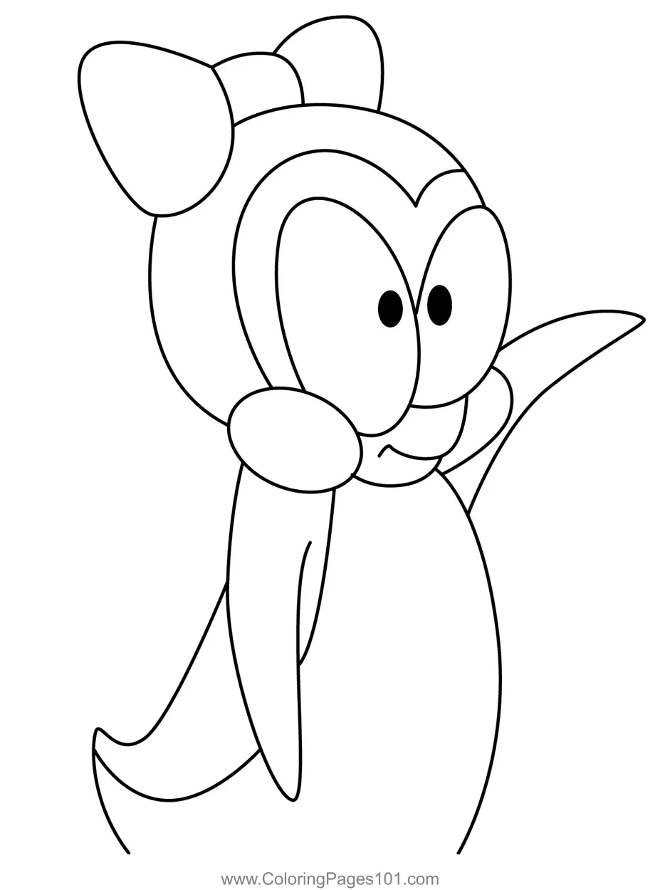 Woody Woodpecker Coloring Pages 5